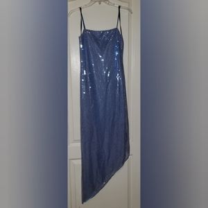 🍭Arianna by Rachel Kaye sequined periwinkle dress